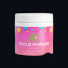 Focus Powder (Sour Candy) — product photo on dark background