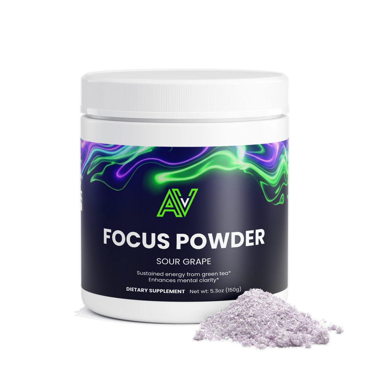 Focus Powder Sour Grape tub with powder