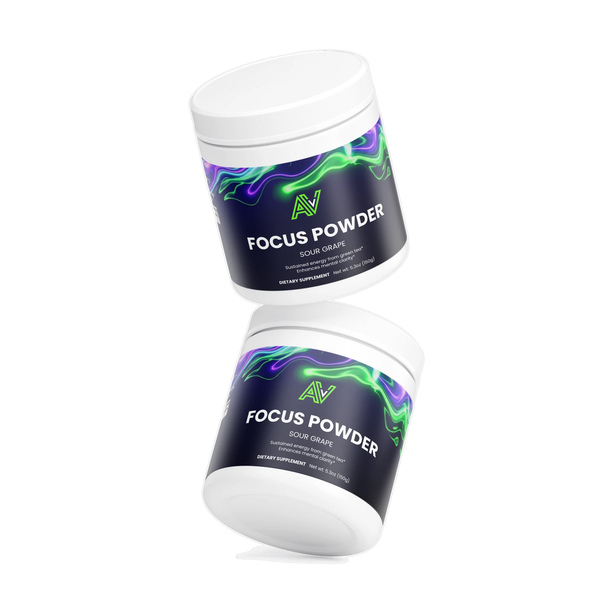 Focus Powder Sour Grape two tubs