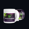 Focus Powder (Sour Gummi Worm) — product photo on dark background